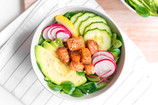 Salmon Salad with Cucumber & Avocado Salmon Salad with Cucumber & Avocado