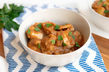 Mediterrane Hähnchenpfanne mit Tomaten Mediterrane Hähnchenpfanne mit Tomaten