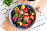 Obstsalat mit Quinoa Obstsalat mit Quinoa