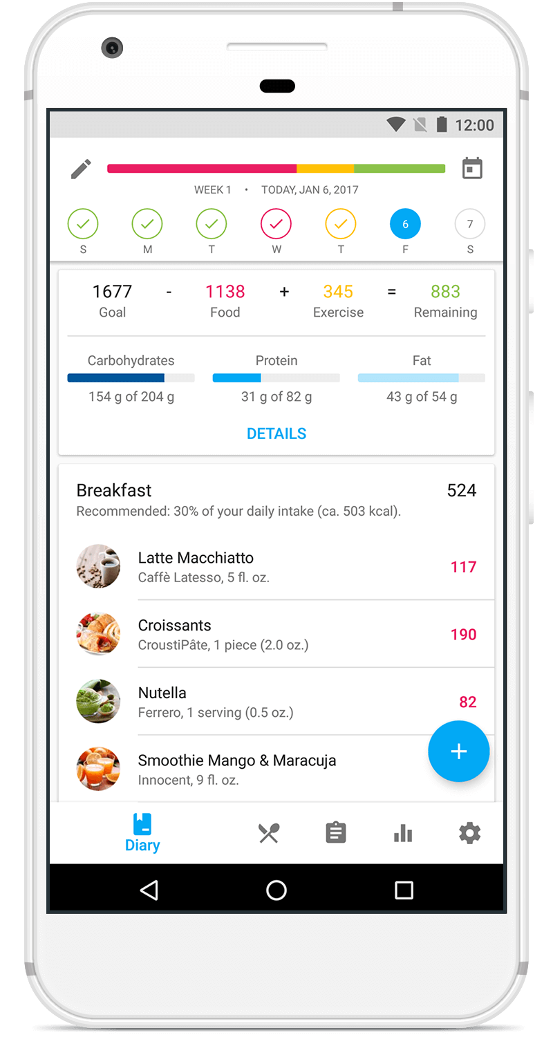 calorie counter app for android