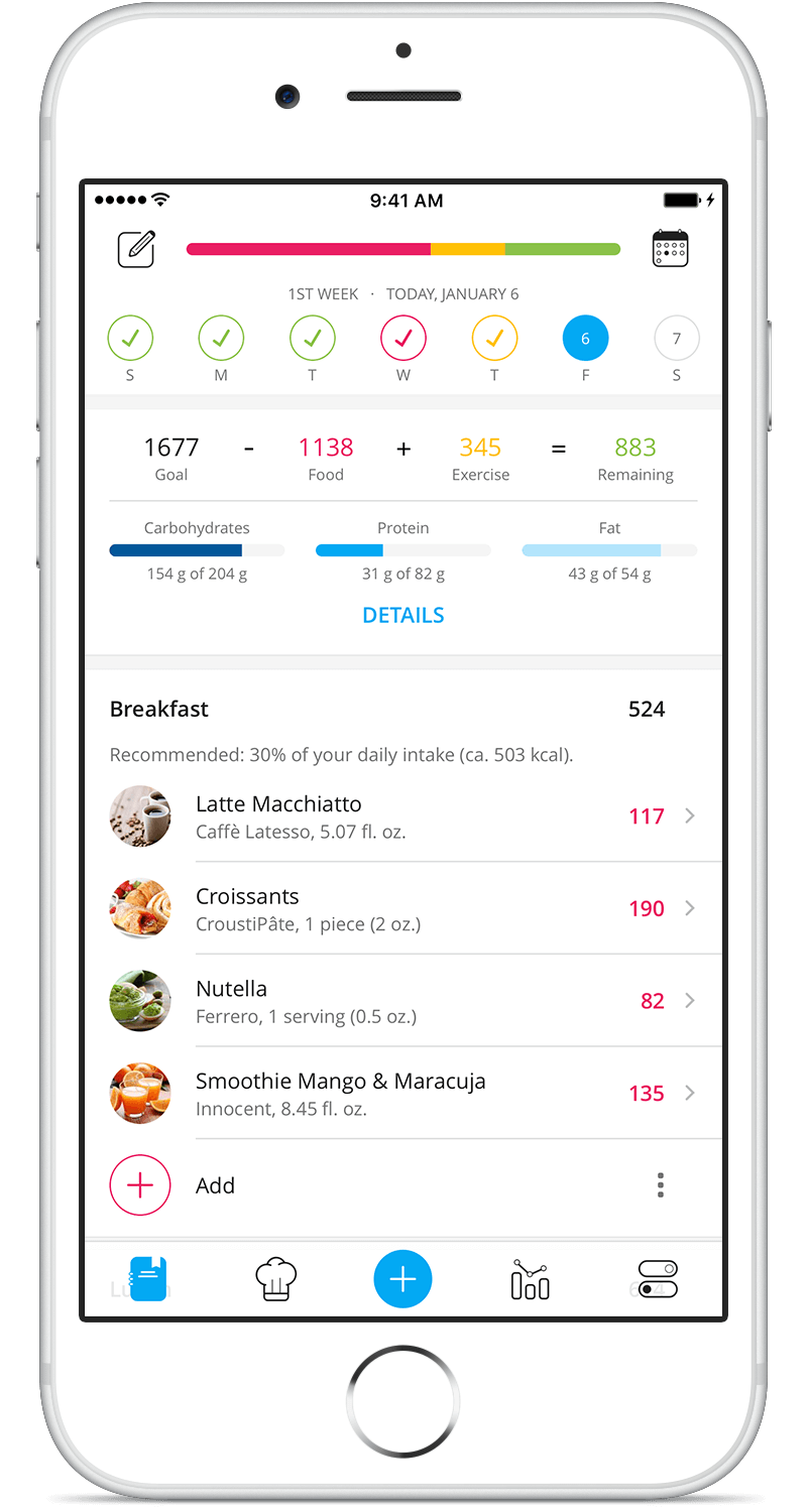 under armour calorie counter app