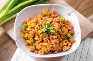 Curry-Couscous mit Paprika 