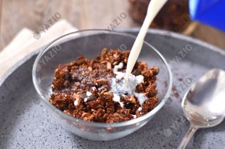 Cereales crujientes de chocolate low carb