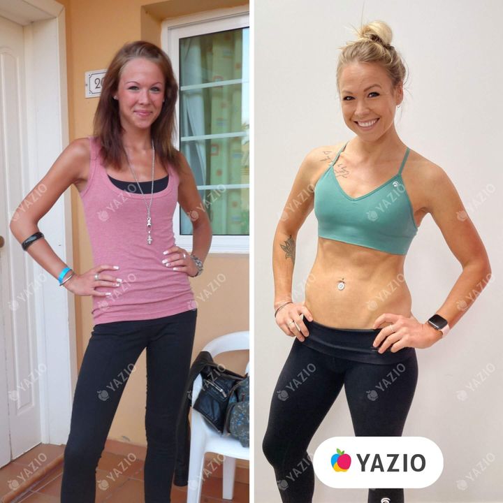 Jessy a pris 19 kg avec YAZIO