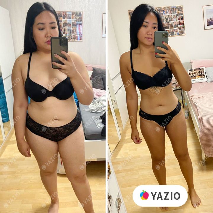 To Uyen lost 44 lb with YAZIO