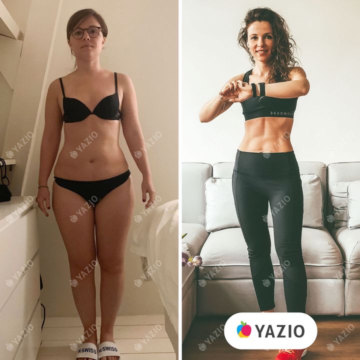 Claudia hat 10 kg mit YAZIO abgenommen