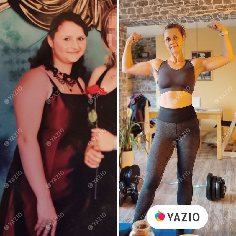 Anja hat 30 kg mit YAZIO abgenommen