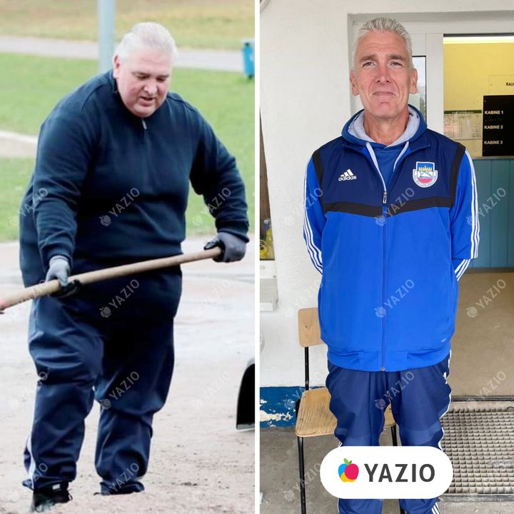 Lars lost 183 lb with YAZIO