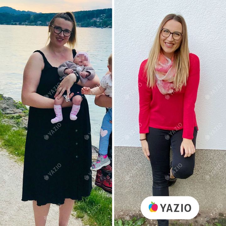 Alma a perdu 36 kg avec YAZIO