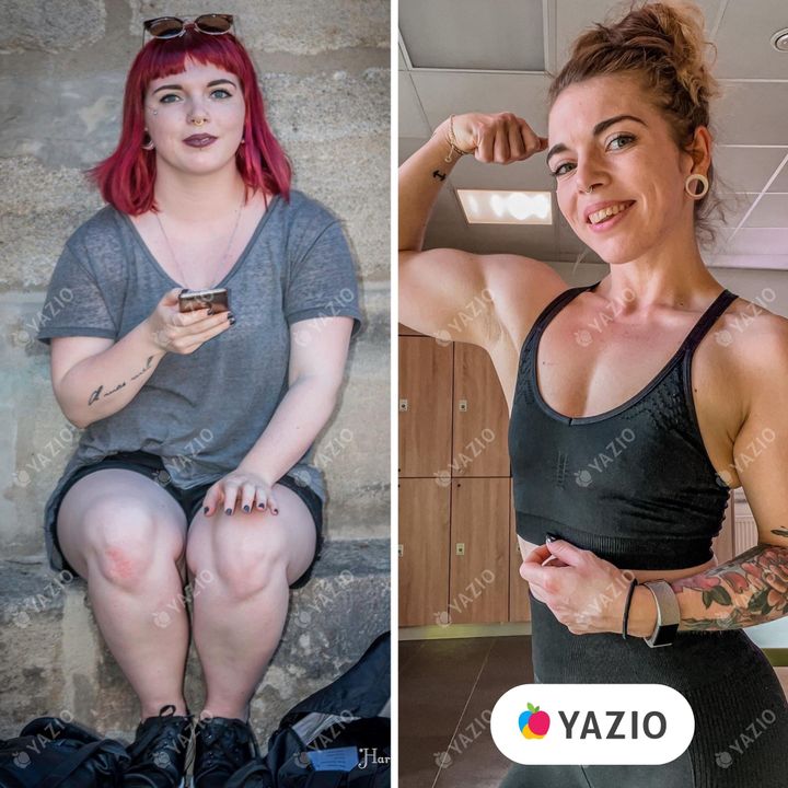 Larissa lost 66 lb with YAZIO