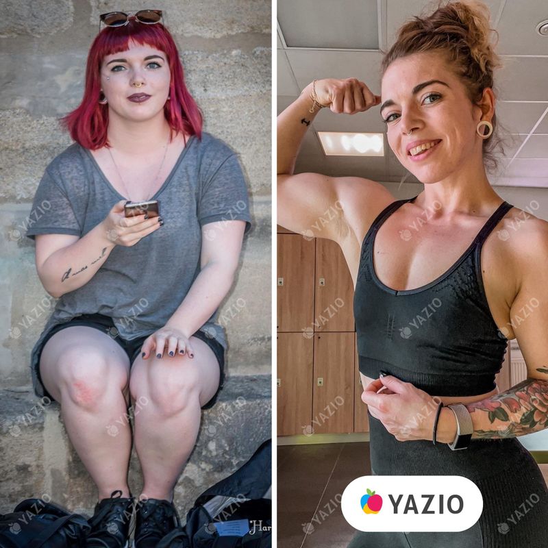 Larissa hat 30 kg mit YAZIO abgenommen