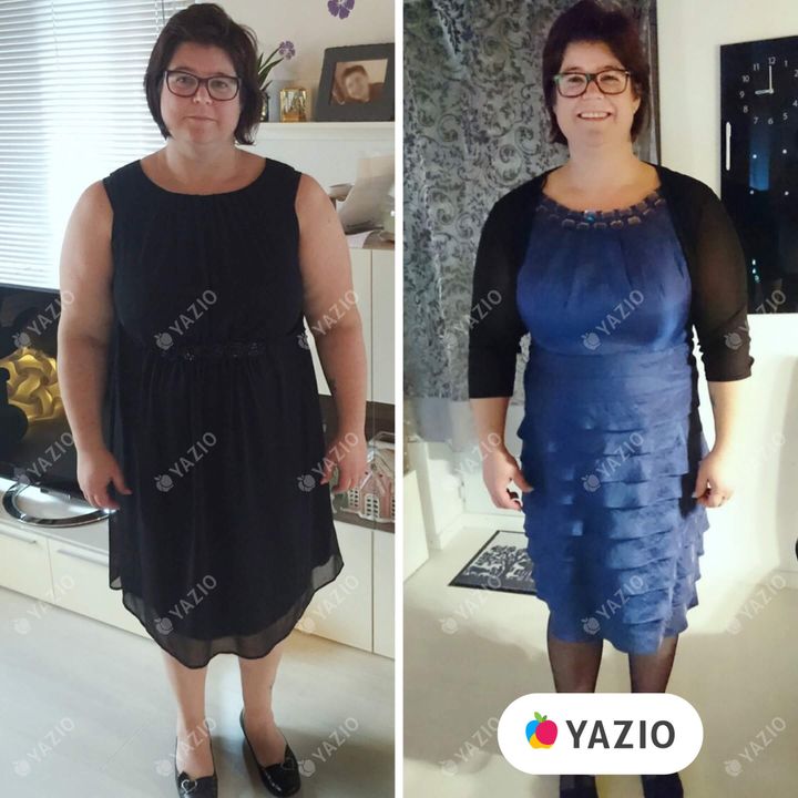 Corinne hat 19 kg mit YAZIO abgenommen Corinne hat 19 kg mit YAZIO abgenommen
