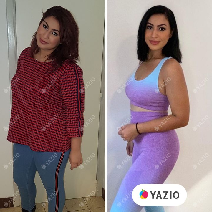 Rim ha perso 23 kg con YAZIO