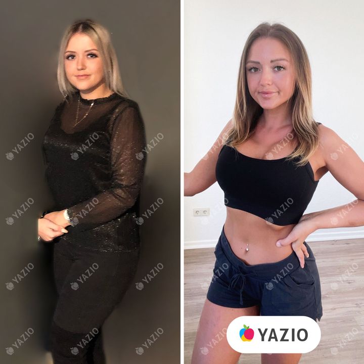 Anna lost 15 lb with YAZIO