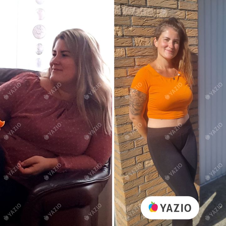 Shari a perdu 43 kg avec YAZIO