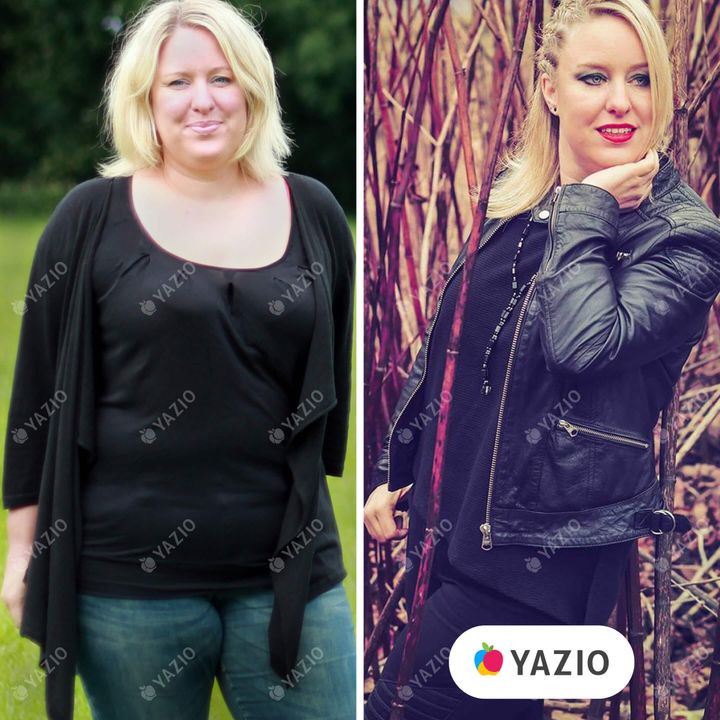 Katrin hat 20 kg mit YAZIO abgenommen Katrin hat 20 kg mit YAZIO abgenommen