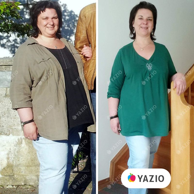 Martina hat 28 kg mit YAZIO abgenommen
