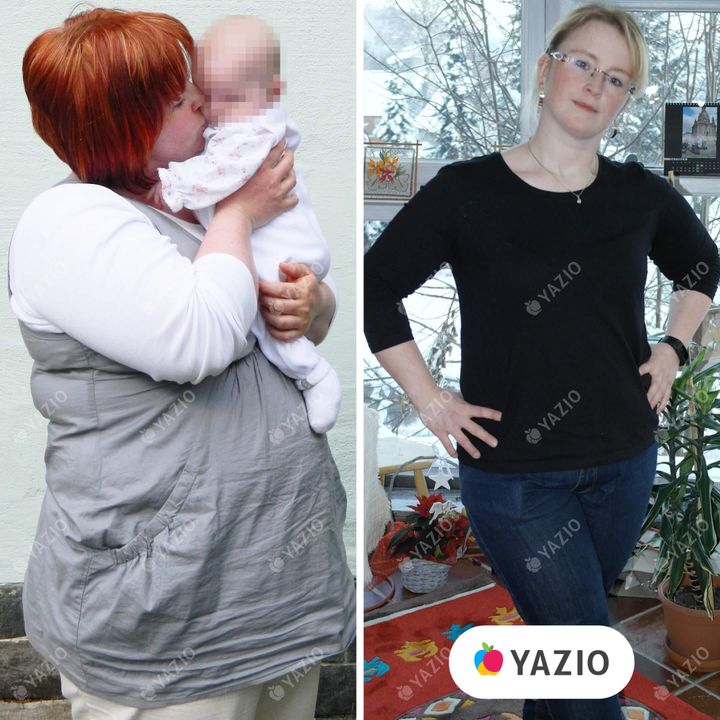 Jana hat 22 kg mit YAZIO abgenommen Jana hat 22 kg mit YAZIO abgenommen