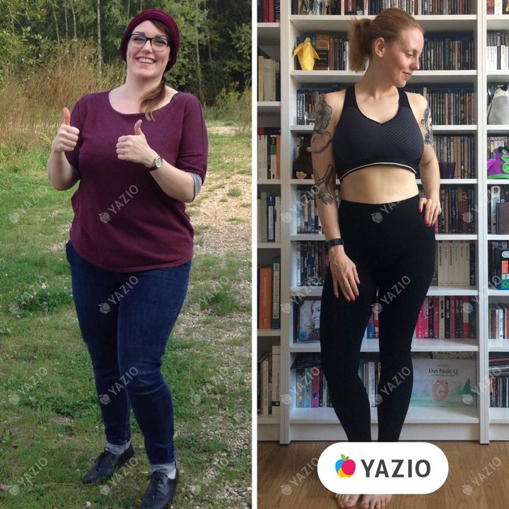 Christiane hat 31 kg mit YAZIO abgenommen Christiane hat 31 kg mit YAZIO abgenommen