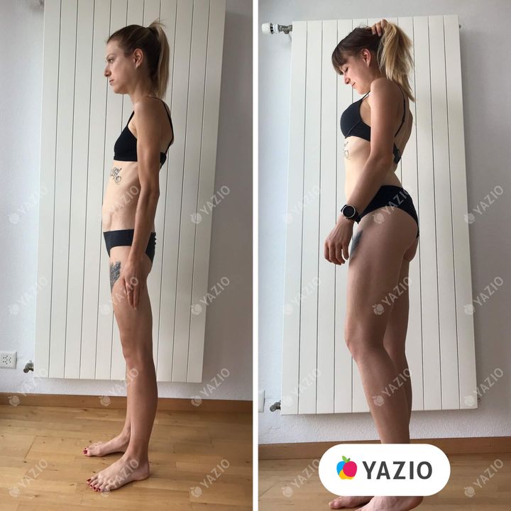 Jennifer gained 37 lb with YAZIO