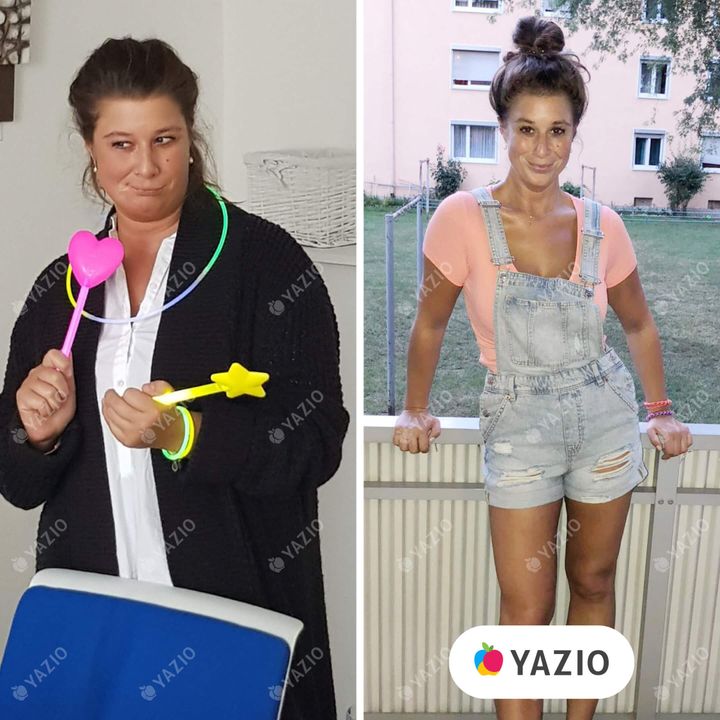 Susanne a perdu 24 kg avec YAZIO