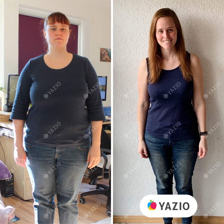 Britta a perdu 30 kg avec YAZIO