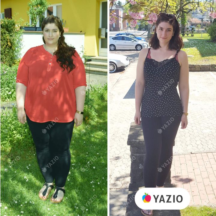 Michèle ha perdido 62 kg con YAZIO