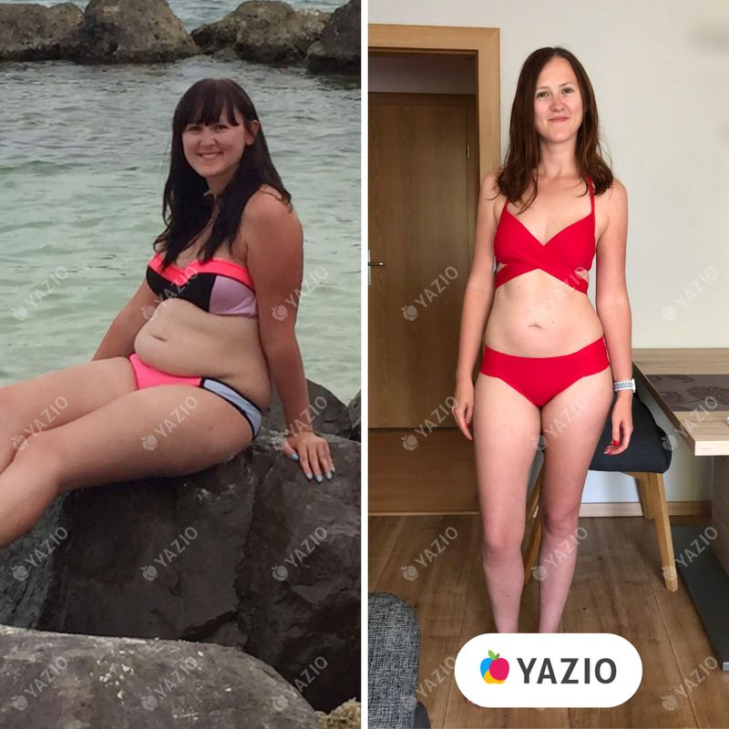 Susanne lost 44 lb with YAZIO