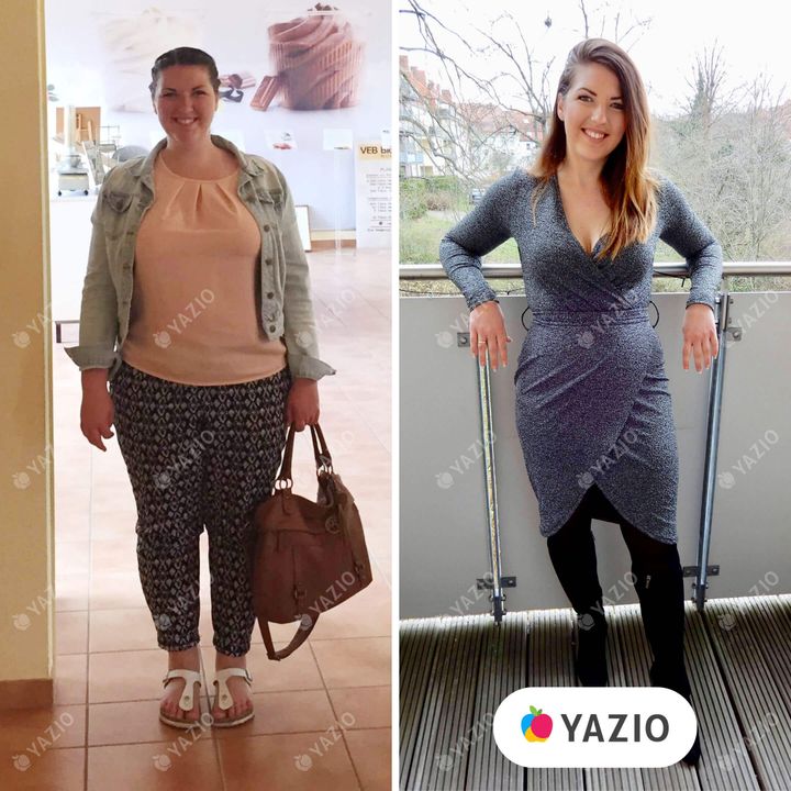 Annemarie ha perso 40 kg con YAZIO