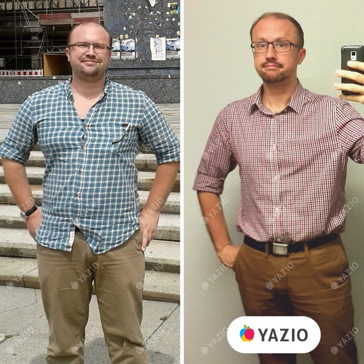 Marc hat 29 kg mit YAZIO abgenommen