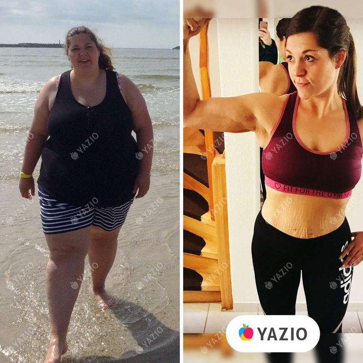 Janna lost 187 lb with YAZIO