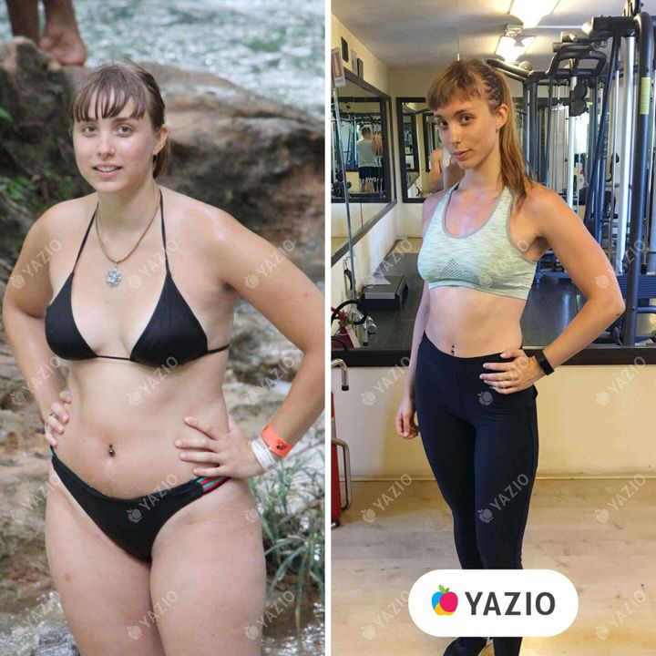 Asia lost 29 lb with YAZIO